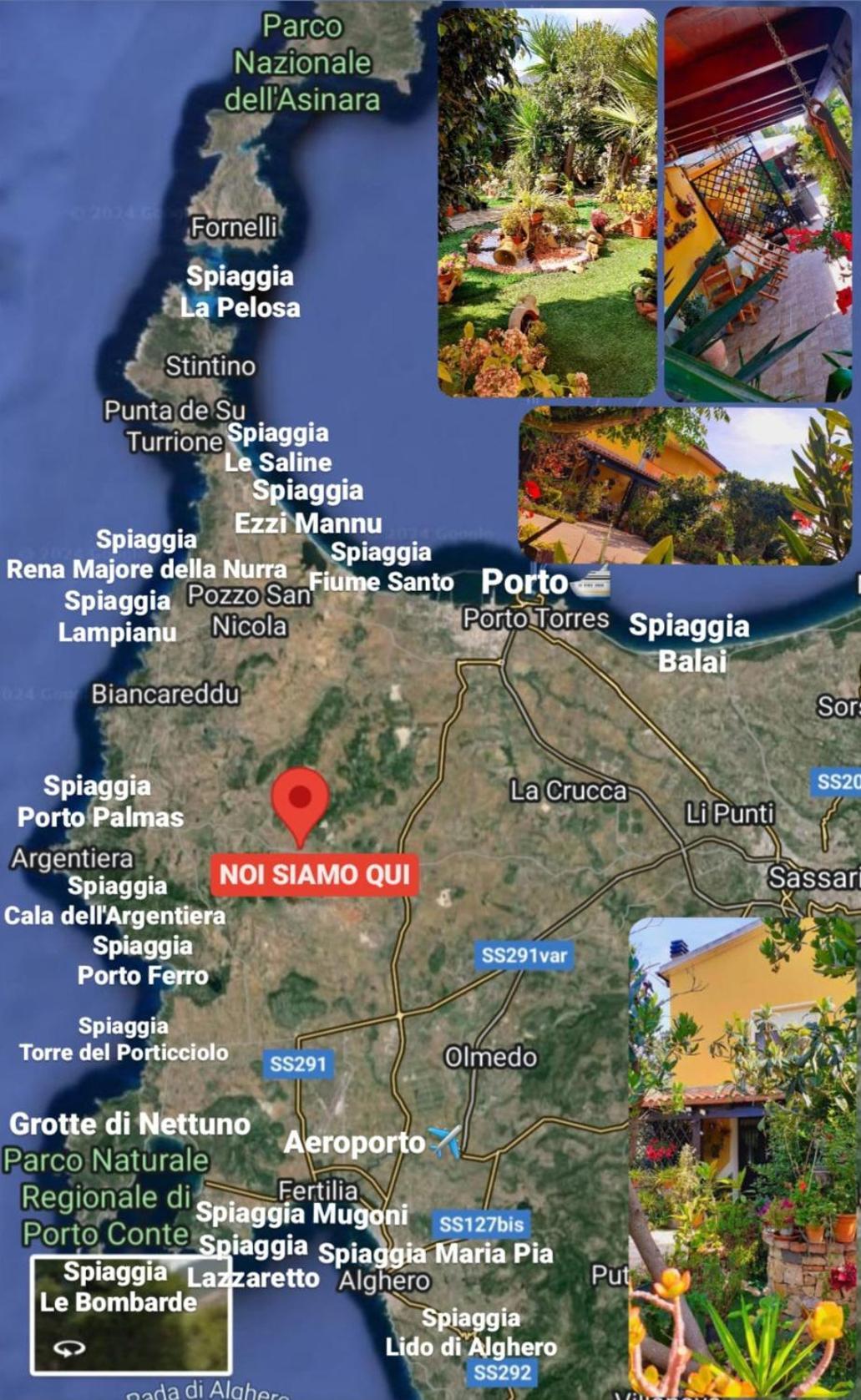 B&B Giomar Sardegna Nord Ovest Campanedda Exteriör bild